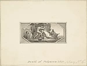 Death of Polyxena by Edward Francis Burney