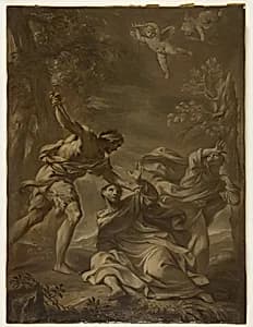 Death of Saint Peter Martyr by Felice Torelli