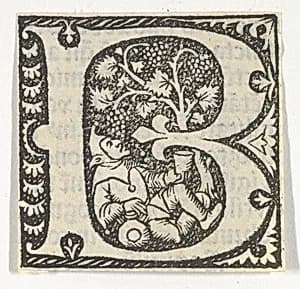Decorated Roman alphabet