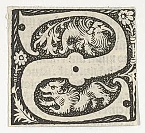 Decorated Roman alphabet