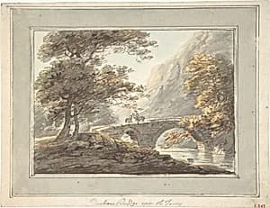 Denham Bridge upon the Tavy by William Payne
