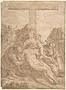 Descent from the Cross by Pasquale Ottino (Pasqualotto)