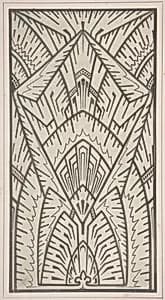 Design drawing by Christopher Dresser