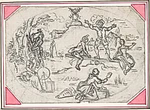 Design for a Box-Lid by Hubert François Gravelot