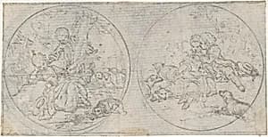 Design for a Box-Lid by Hubert François Gravelot