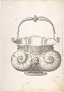 Design for a Bucket by Erasmus Hornick|Anonymous, 16th century