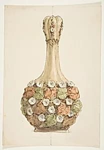 Design for a Carafe by Anonymous, French, 19th century