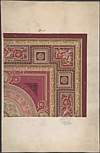Design for a Carpet by Anonymous, French, 19th century