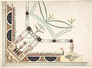 Design for a Ceiling by Giovanni Larciani ("Master of the Kress Landscapes")