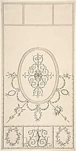 Design for a Ceiling by Robert Adam