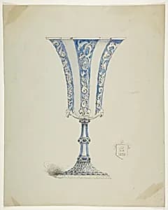Design for a Chalice by Anonymous, French, 19th century