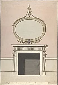 Design for a Chimneypiece by John Yenn