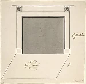 Design for a Chimneypiece by Sir William Chambers