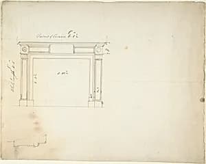 Design for a Chimneypiece by Sir William Chambers
