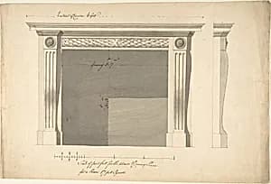 Design for a Chimneypiece by Sir William Chambers