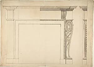 Design for a Chimneypiece by Sir William Chambers