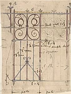 Design for a Church Gate by Richardson Ellson & Co.