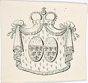Design for a Coat of Arms by Anonymous, French, 18th century