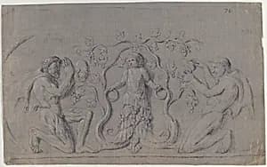 Design for a Figural Relief by Anonymous, French, 19th century