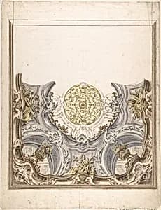 Design for a Painted Ceiling by Giovanni Antonio Torricelli