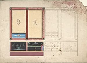 Design for a Painted Ceiling by Anonymous, Italian, 19th century