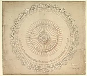 Design for a Porcelain Plate