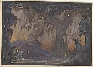 Design for a Stage Set at the Opéra, Paris by Eugène Cicéri