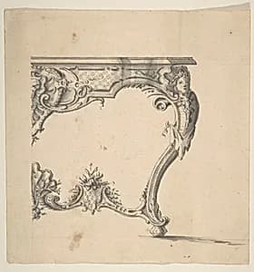 Design for a Table by Giovanni Battista Natali III