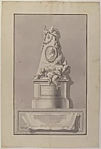 Design for a Tomb by Pietro Bracci