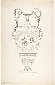 Design for a Vase by J. Hulme