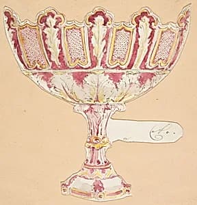 Design for a vessel by Anonymous, French, 19th century