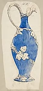 Design for an Ewer by Anonymous, French, 19th century