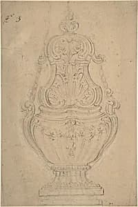 Design for an Incense Bottle by Anonymous, French, 18th century