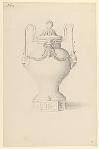 Design for an Urn by Anonymous, French, 18th century