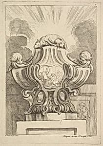 Design for an Urn by Gabriel Huquier|François Boucher