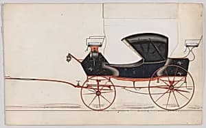 Design for Britzka by Brewster & Co.