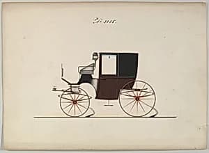 Design for Brougham, no. 3115 by Brewster & Co.