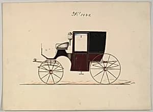 Design for Brougham, no. 3249 by Brewster & Co.