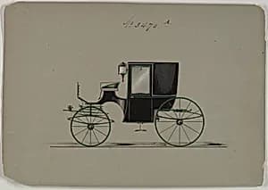 Design for Brougham, no. 3470a by Brewster & Co.