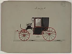 Design for Brougham, no. 3477b by Brewster & Co.
