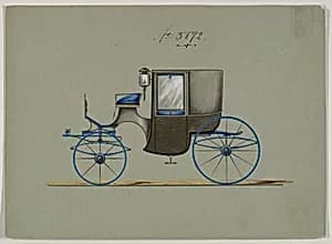 Design for Brougham, no. 3892 by Brewster & Co.
