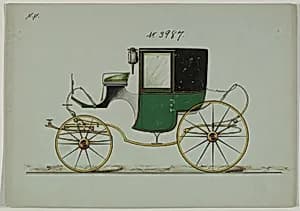 Design for Brougham, no. 3987 by Brewster & Co.|Herman Stahmer