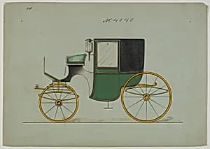 Design for Brougham, no. 4040 by Brewster & Co.|Herman Stahmer