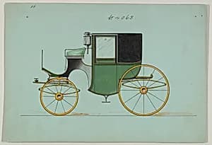 Design for Brougham, no. 4063 by Brewster & Co.|Herman Stahmer