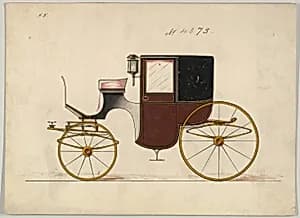 Design for Brougham, no. 4073 by Brewster & Co.|Herman Stahmer