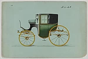Design for Brougham, no. 4128 by Brewster & Co.|Herman Stahmer