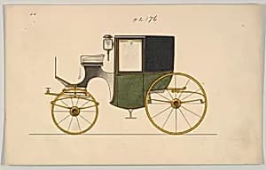Design for Brougham, no. 4176 by Brewster & Co.|Herman Stahmer