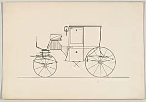 Design for Brougham (unnumbered) by Brewster & Co.|Paul Rodissart