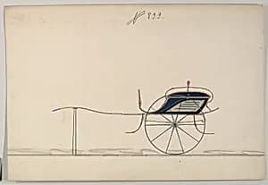 Design for Cart/Gig, no. 899 by Brewster & Co.