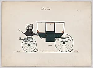 Design for Coach, no. 3022 by Brewster & Co.